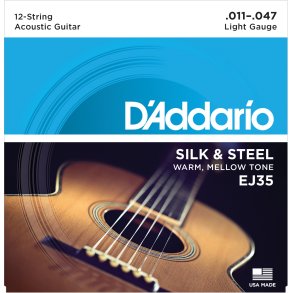 D'Addario EJ35, 011 - 047 (12-str)